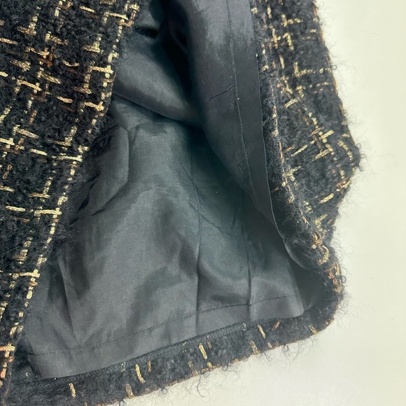 New J.McLaughlin Wool Blend Tweed Lined Pencil Skirt Size 2 - Picture 7 of 9